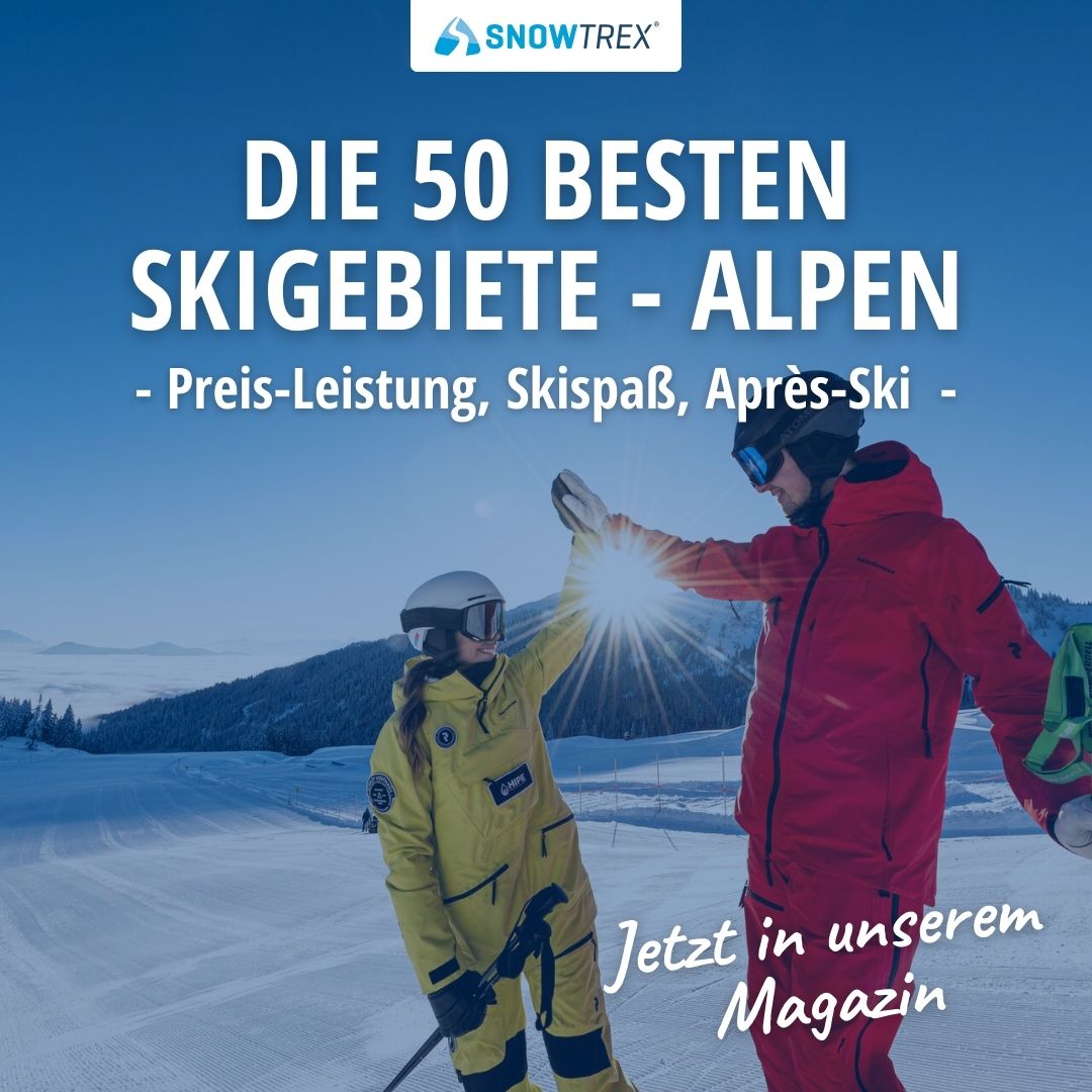 Die 50 besten Skigebiete der Alpen 2023/2024 Ranking